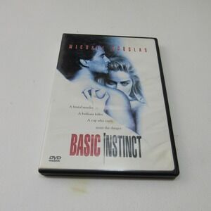 Basic Instinct DVD Michael Douglas Sharon Stone‎ Thriller Movie